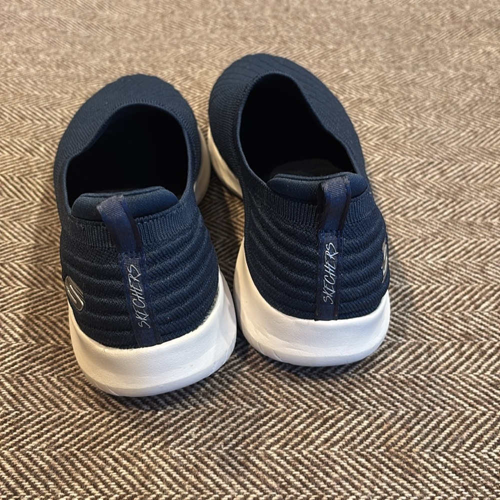 Skechers Ultra Flex Washable Knit Shoes Sneakers Sky's The Limit Navy Size 6.5 - Picture 5 of 7